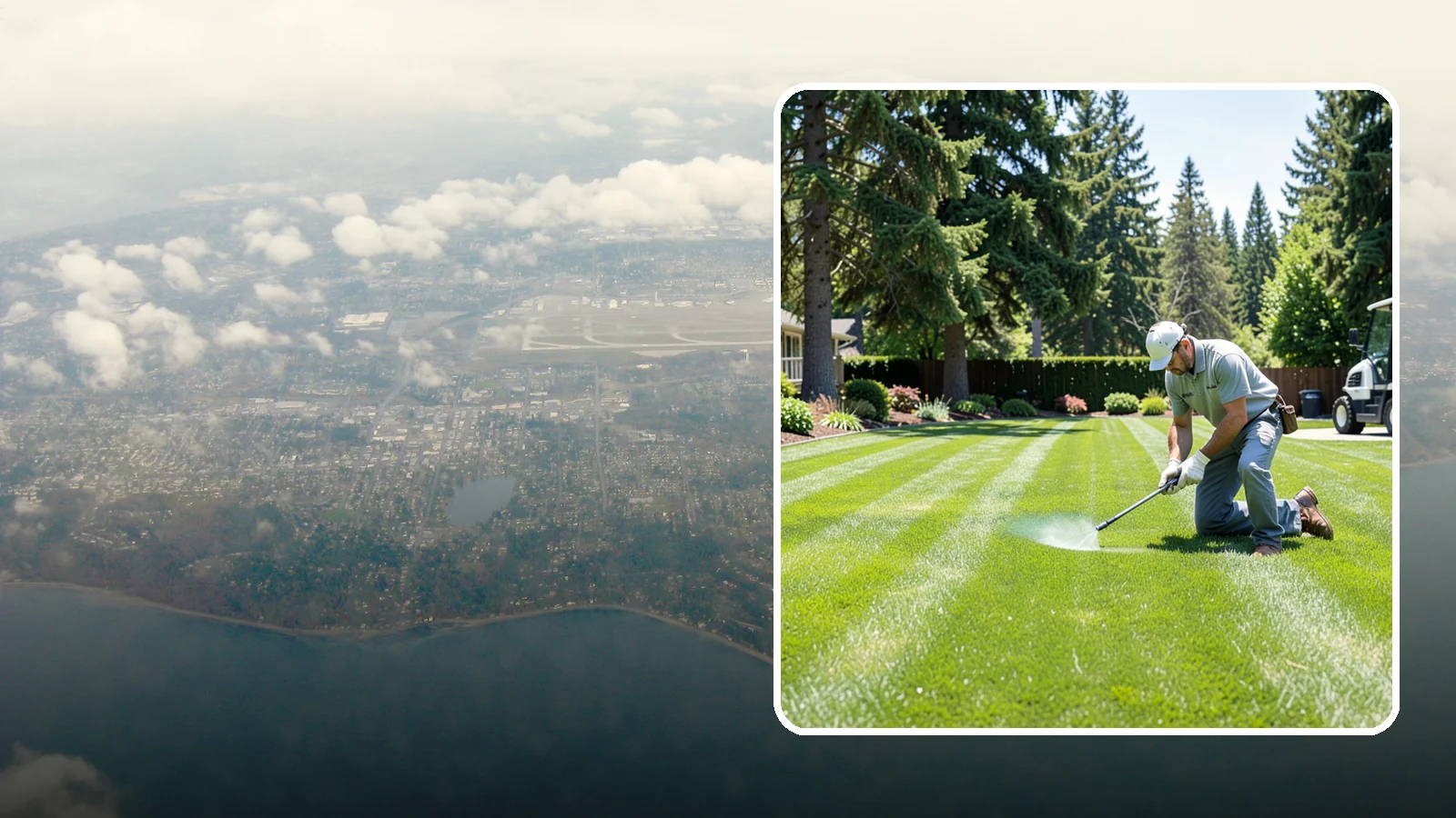 Lawn Disease Treatment in Burien, King County, WA - Fungus and disease treatment that stops spreading lawn damage and restores healthy turf.