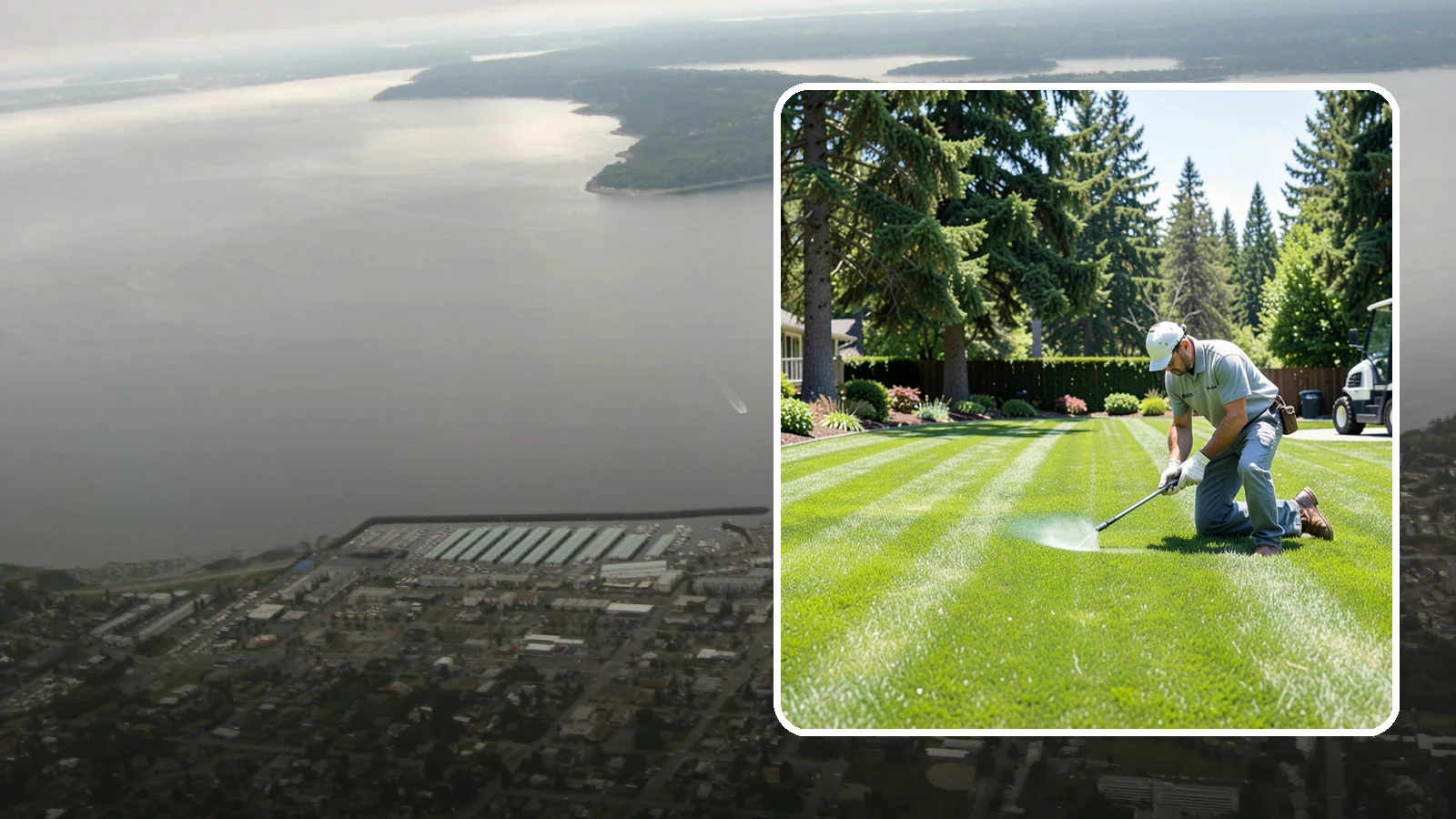 Lawn Disease Treatment in Des Moines, King County, WA - Fungus and disease treatment that stops spreading lawn damage and restores healthy turf.