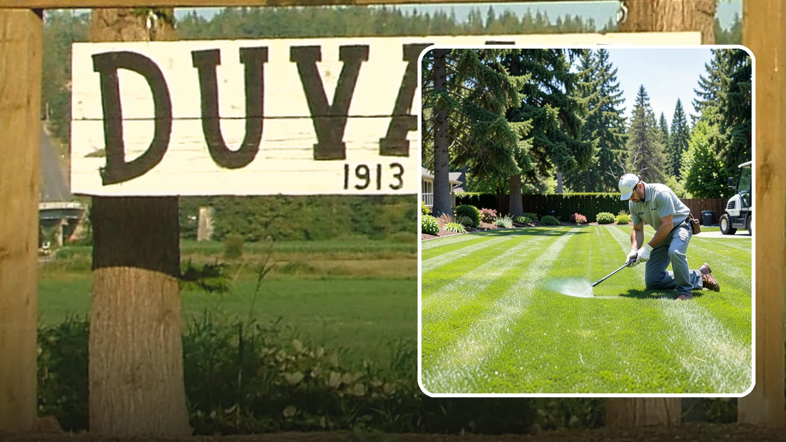 Lawn Disease Treatment in Duvall, King County, WA - Fungus and disease treatment that stops spreading lawn damage and restores healthy turf.