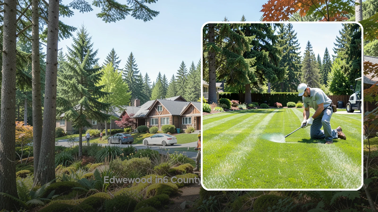 Lawn Disease Treatment in Edgewood, Pierce County, WA - Fungus and disease treatment that stops spreading lawn damage and restores healthy turf.
