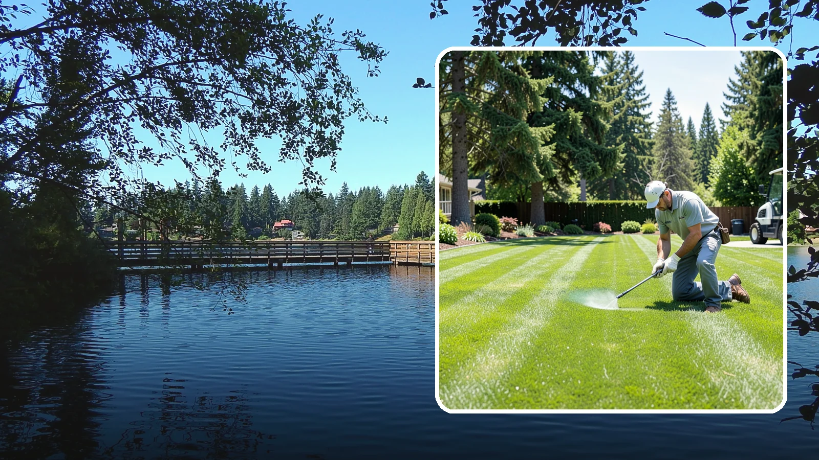 Lawn Disease Treatment in Federal Way, King County, WA - Fungus and disease treatment that stops spreading lawn damage and restores healthy turf.