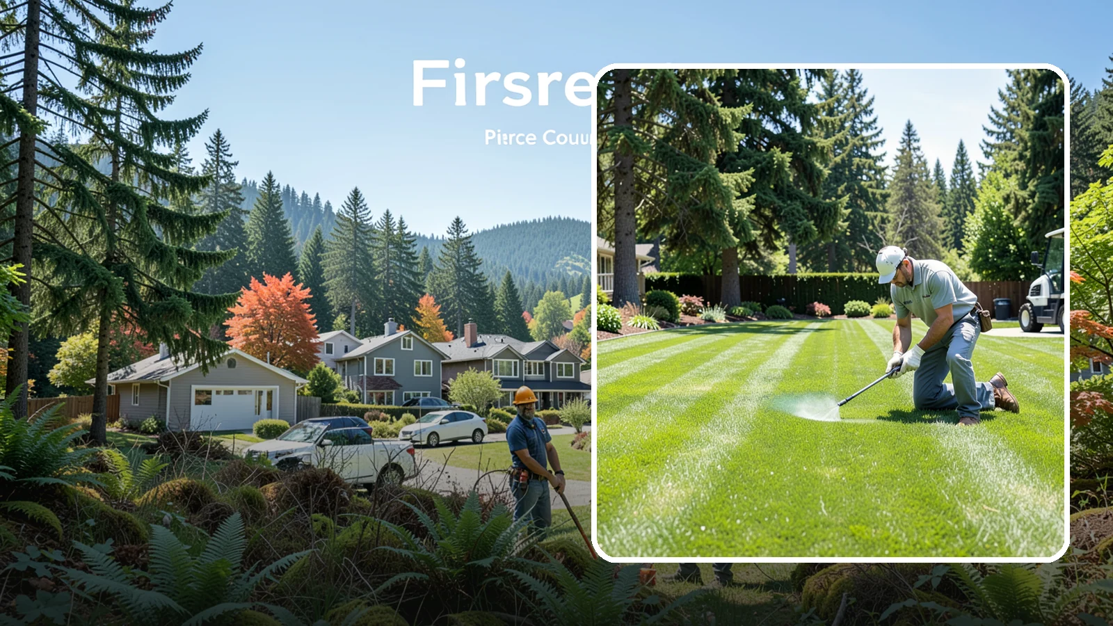 Lawn Disease Treatment in Fircrest, Pierce County, WA - Fungus and disease treatment that stops spreading lawn damage and restores healthy turf.