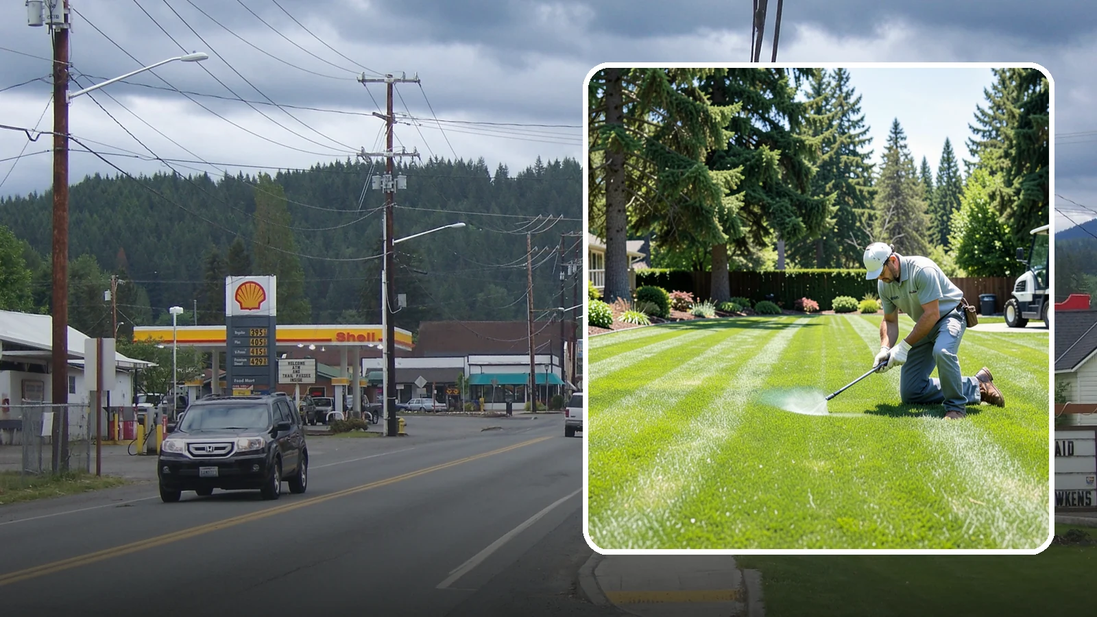 Lawn Disease Treatment in Granite Falls, Snohomish County, WA - Fungus and disease treatment that stops spreading lawn damage and restores healthy turf.