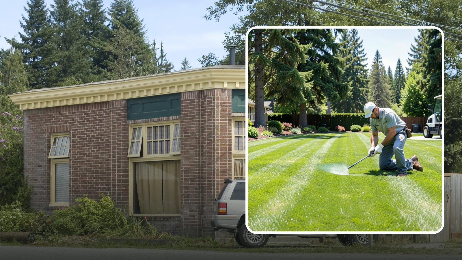 Lawn Disease Treatment in Hamilton, Skagit County, WA - Fungus and disease treatment that stops spreading lawn damage and restores healthy turf.