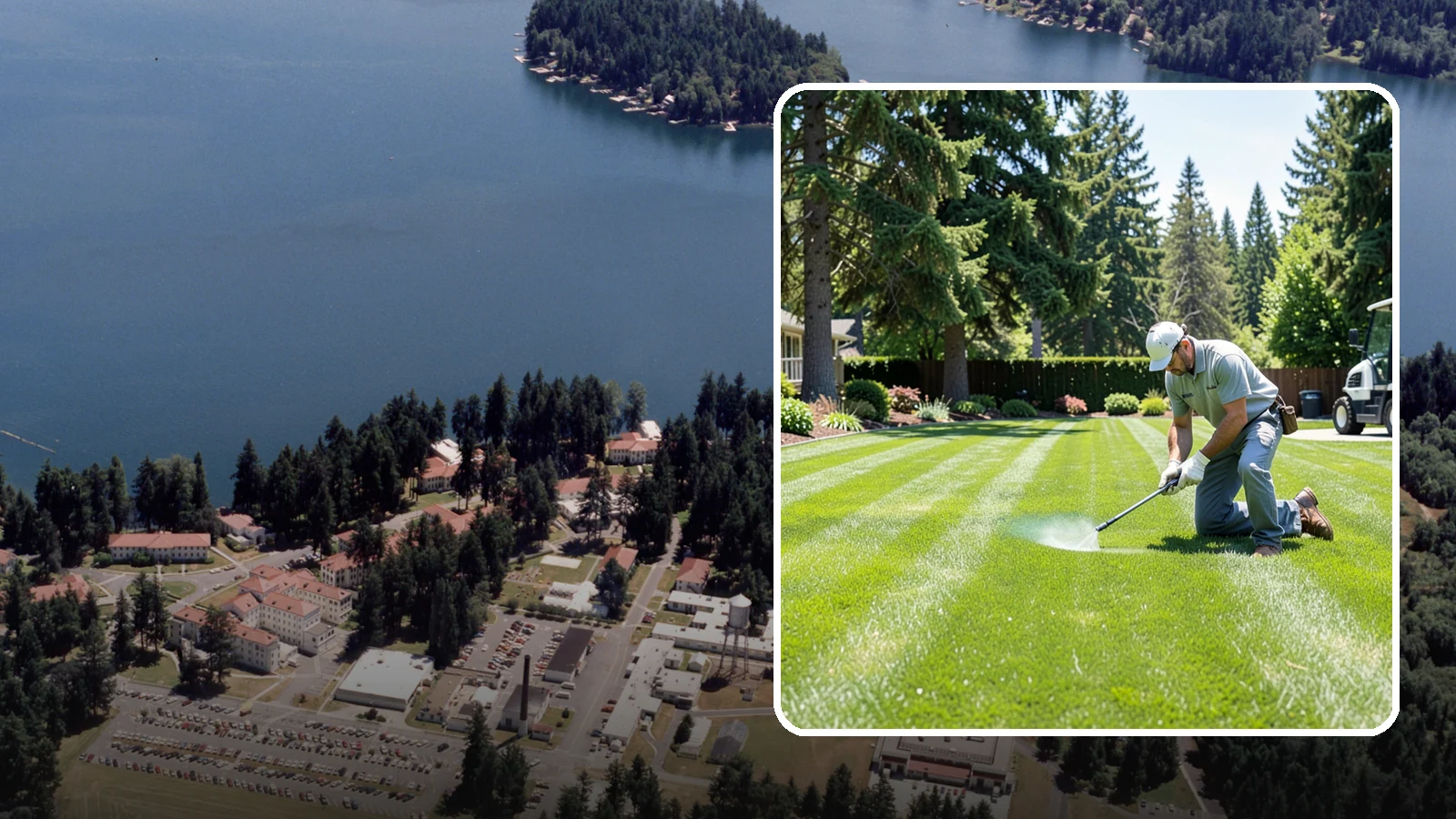 Lawn Disease Treatment in Lakewood, Pierce County, WA - Fungus and disease treatment that stops spreading lawn damage and restores healthy turf.