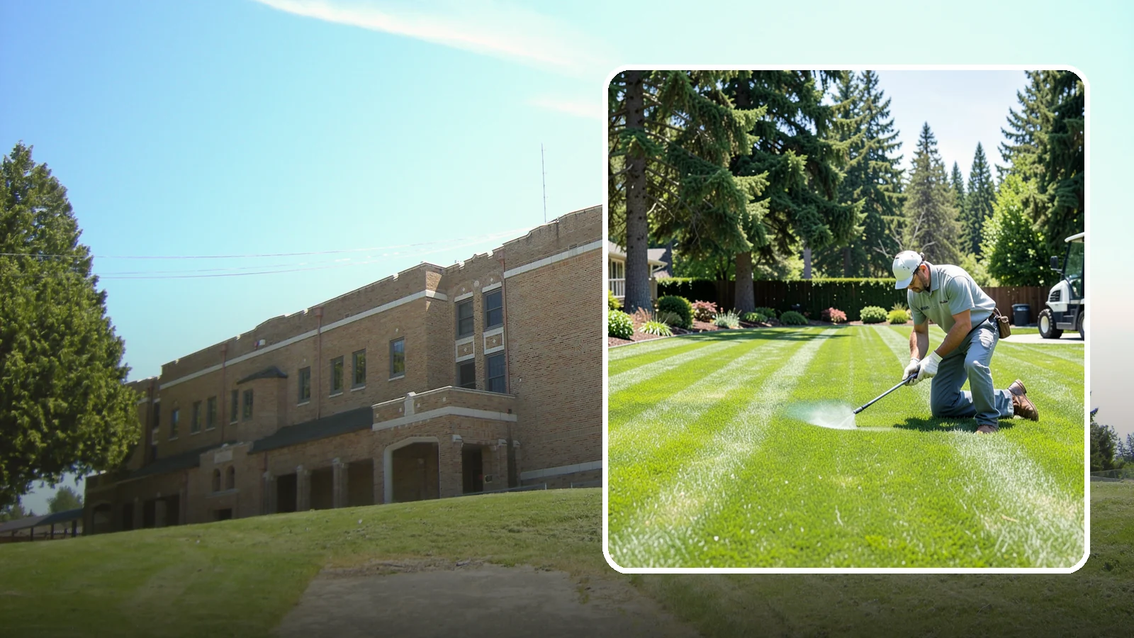 Lawn Disease Treatment in Maple Valley, King County, WA - Fungus and disease treatment that stops spreading lawn damage and restores healthy turf.