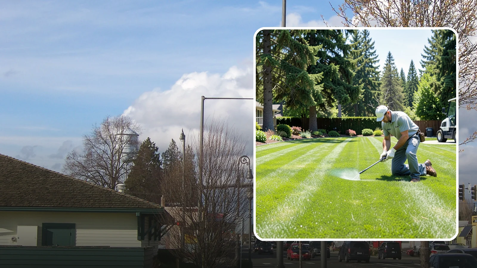 Lawn Disease Treatment in Marysville, Snohomish County, WA - Fungus and disease treatment that stops spreading lawn damage and restores healthy turf.