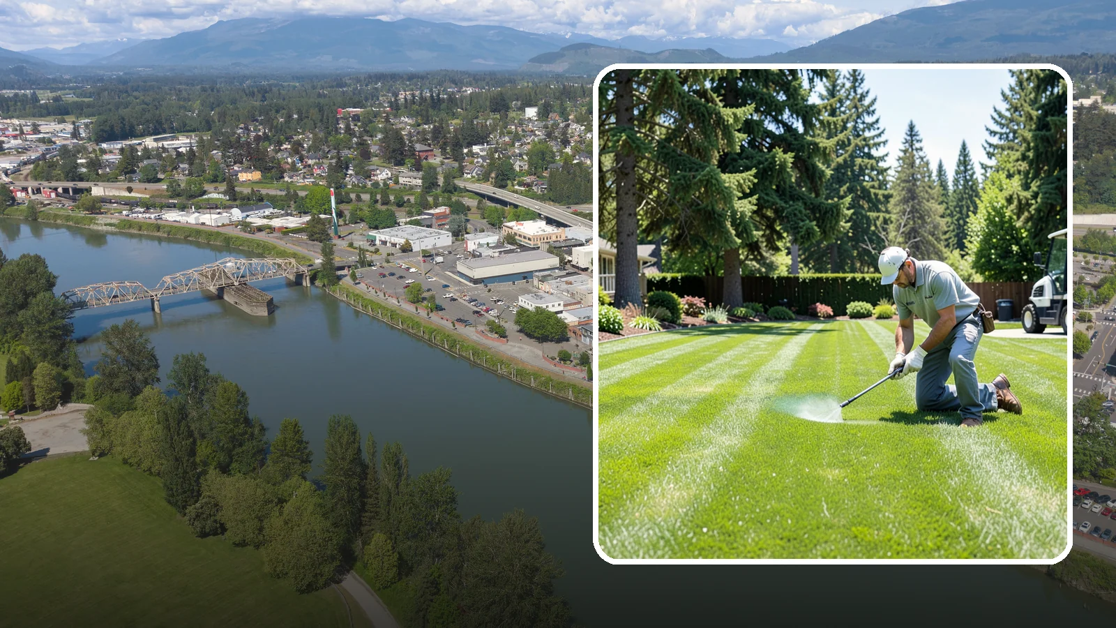 Lawn Disease Treatment in Mount Vernon, Skagit County, WA - Fungus and disease treatment that stops spreading lawn damage and restores healthy turf.