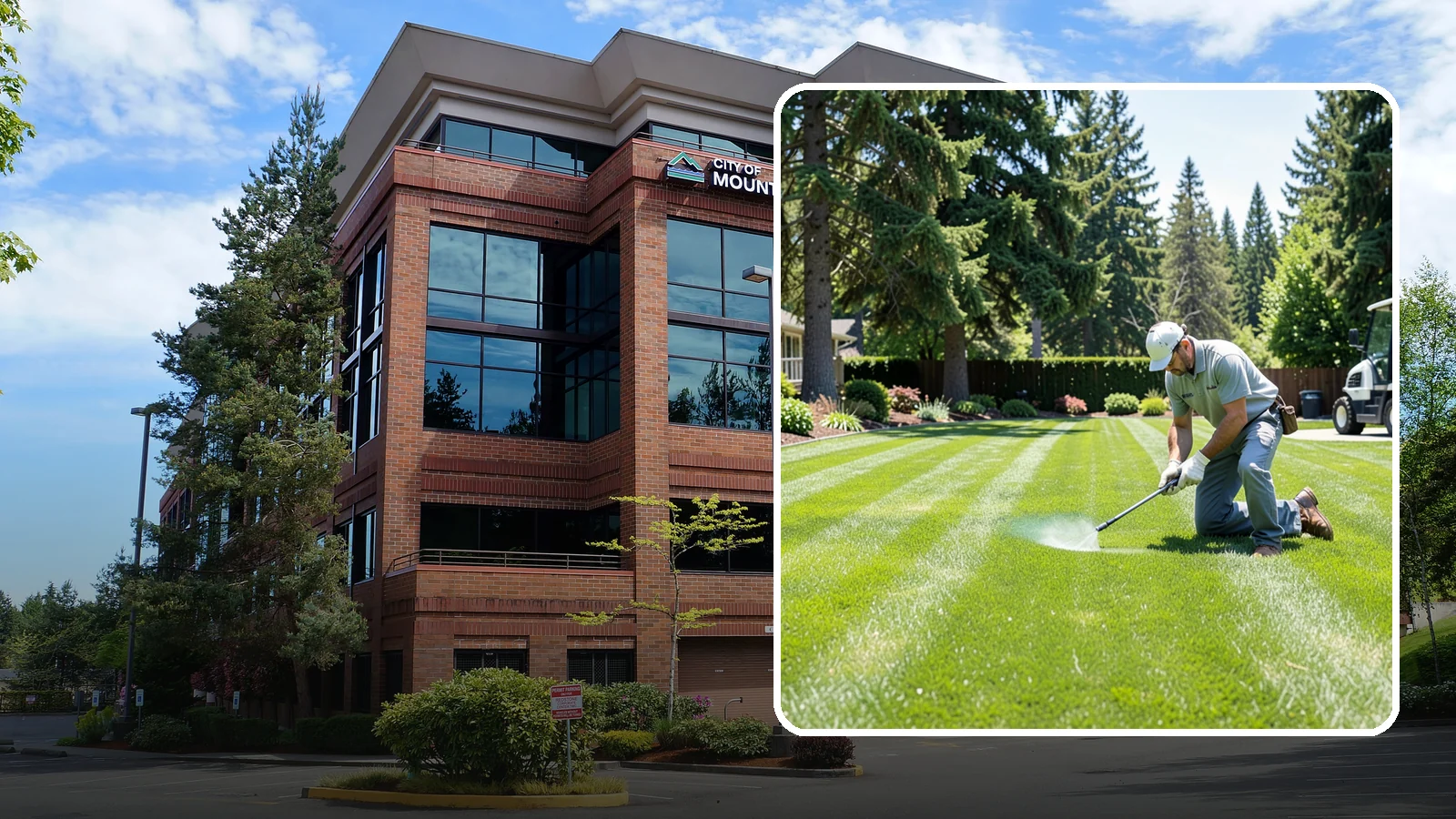 Lawn Disease Treatment in Mountlake Terrace, Snohomish County, WA - Fungus and disease treatment that stops spreading lawn damage and restores healthy turf.