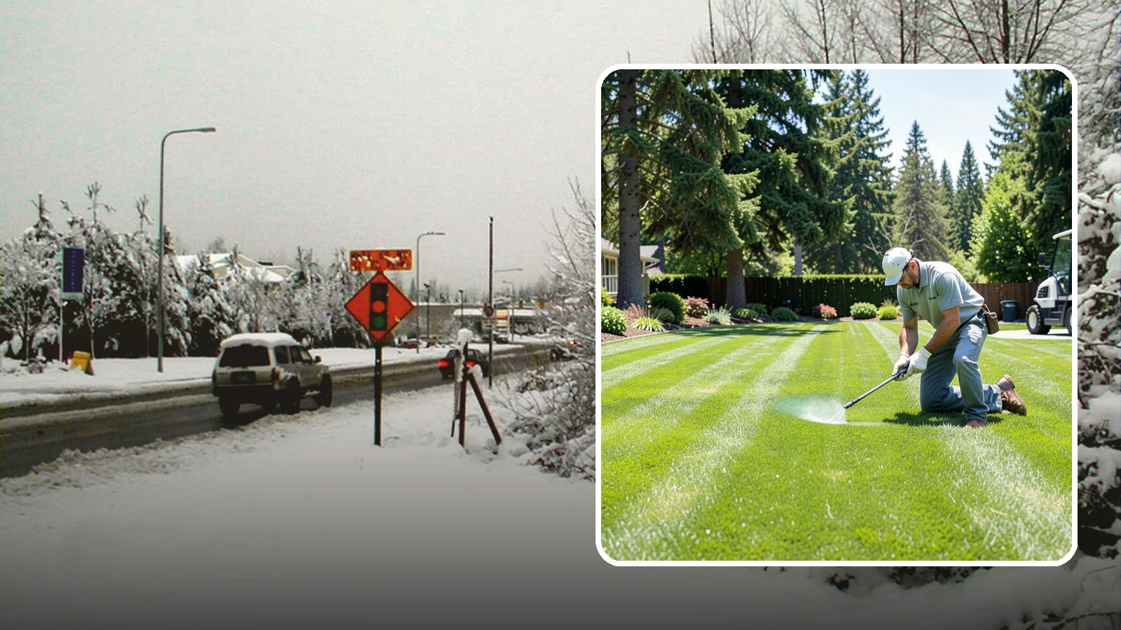 Lawn Disease Treatment in Newcastle, King County, WA - Fungus and disease treatment that stops spreading lawn damage and restores healthy turf.