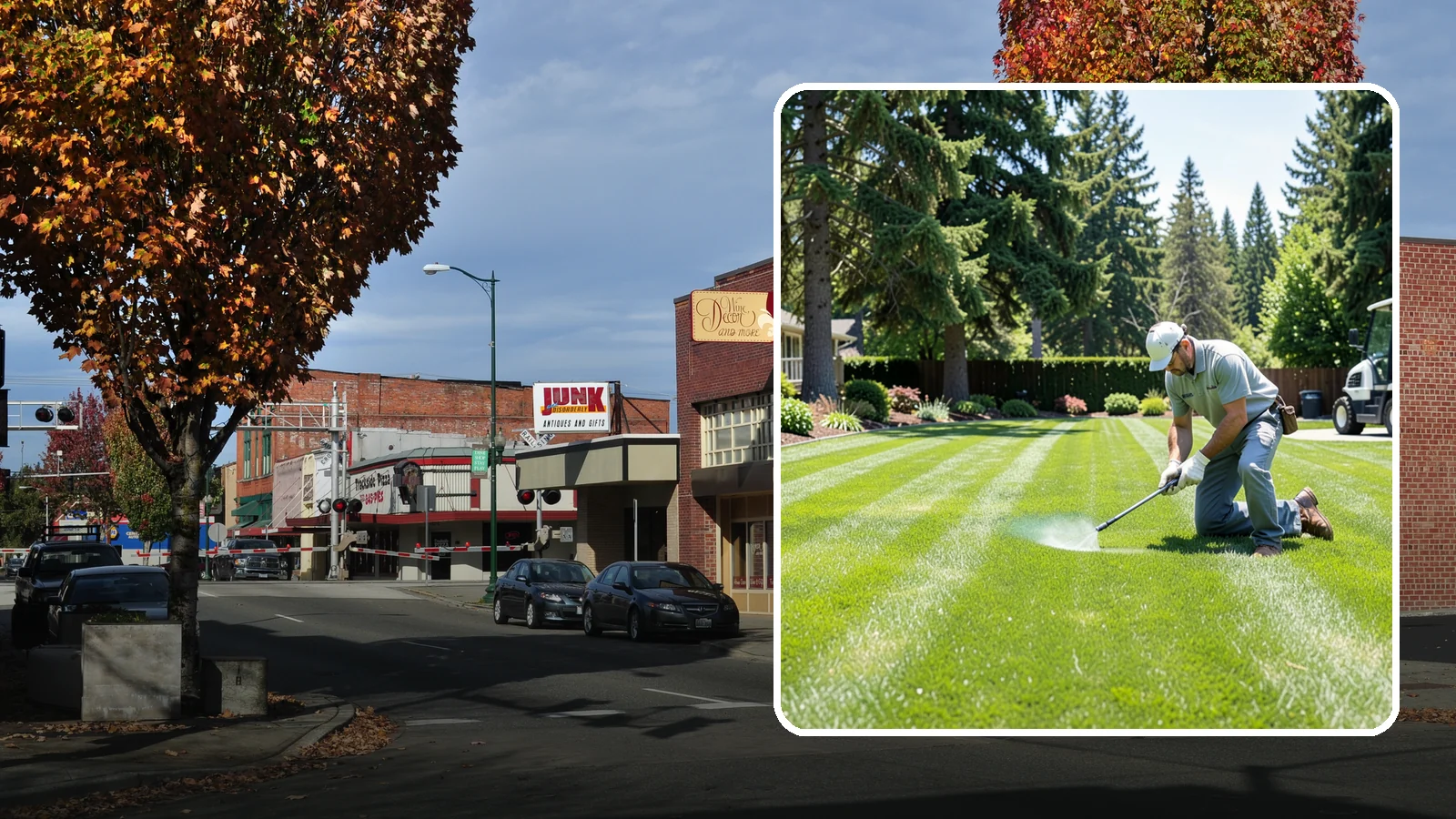 Lawn Disease Treatment in Puyallup, Pierce County, WA - Fungus and disease treatment that stops spreading lawn damage and restores healthy turf.