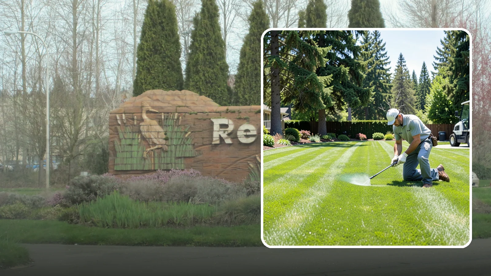 Lawn Disease Treatment in Renton, King County, WA - Fungus and disease treatment that stops spreading lawn damage and restores healthy turf.