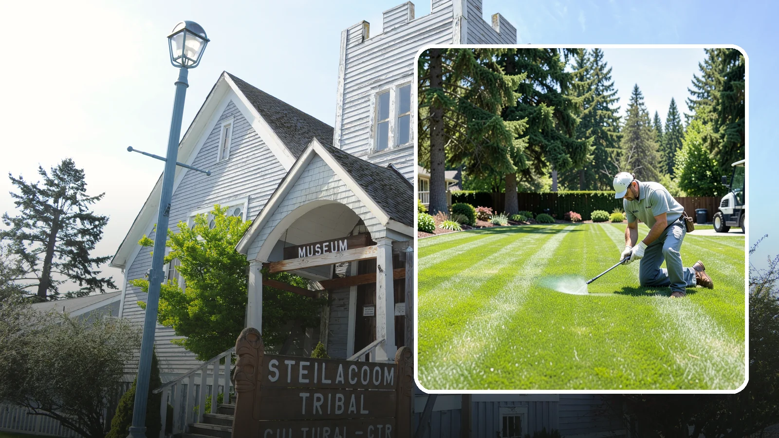Lawn Disease Treatment in Steilacoom, Pierce County, WA - Fungus and disease treatment that stops spreading lawn damage and restores healthy turf.