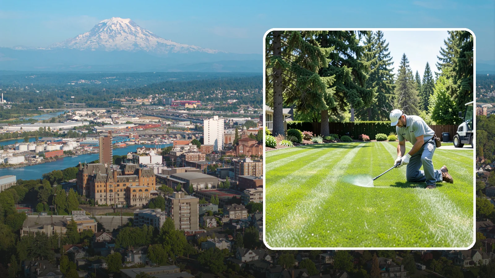 Lawn Disease Treatment in Tacoma, Pierce County, WA - Fungus and disease treatment that stops spreading lawn damage and restores healthy turf.