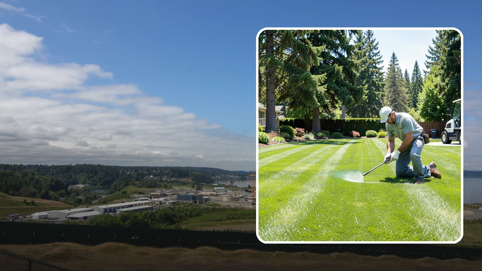 Lawn Disease Treatment in University Place, Pierce County, WA - Fungus and disease treatment that stops spreading lawn damage and restores healthy turf.