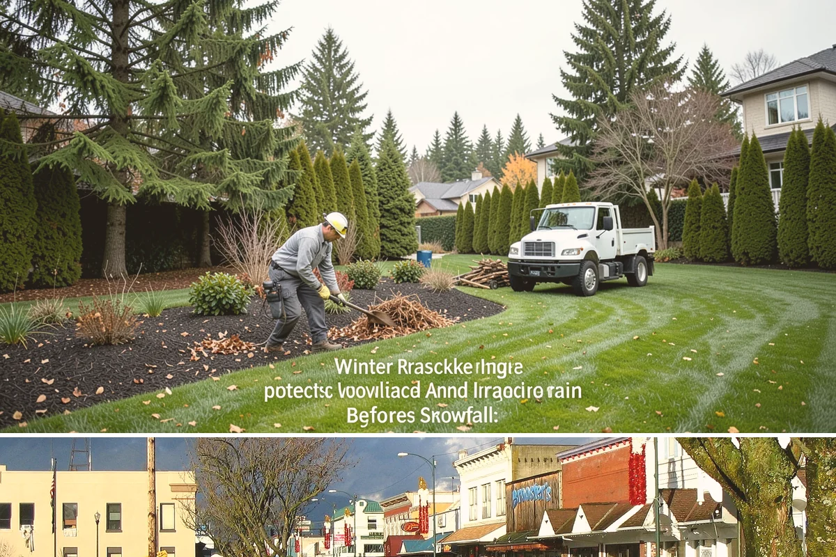 Lawn Edging in Arlington, Snohomish County, WA - Best maintained through the growing season alongside regular mowing