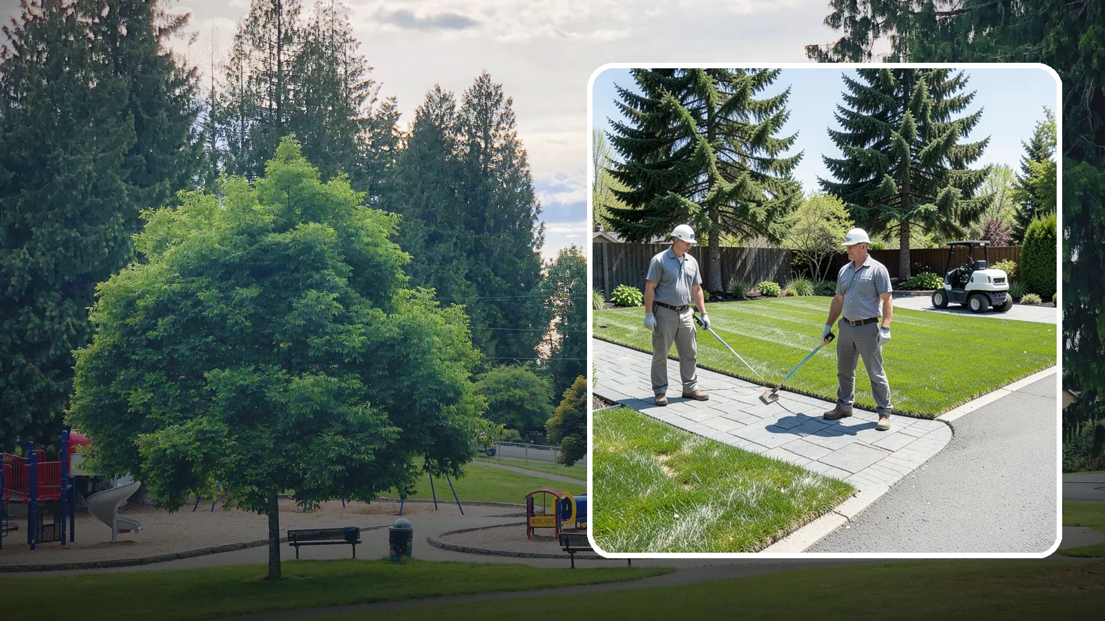 Lawn Edging in Bonney Lake, Pierce County, WA - Crisp lawn edges that give your yard a clean, finished border along walkways, driveways, and beds.