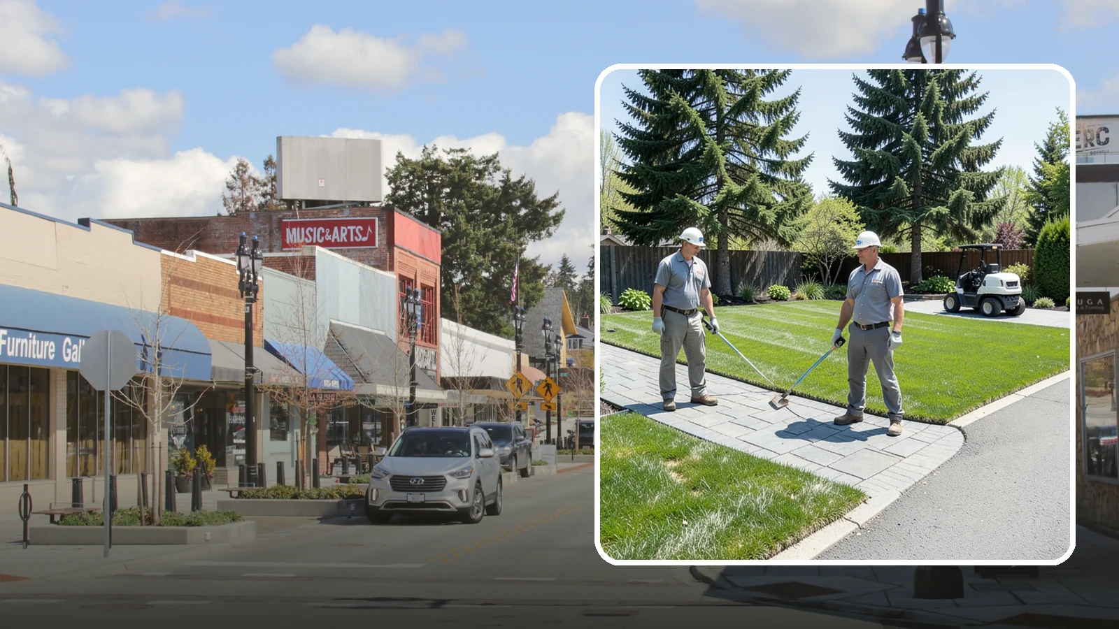 Lawn Edging in Bothell, King County, WA - Crisp lawn edges that give your yard a clean, finished border along walkways, driveways, and beds.