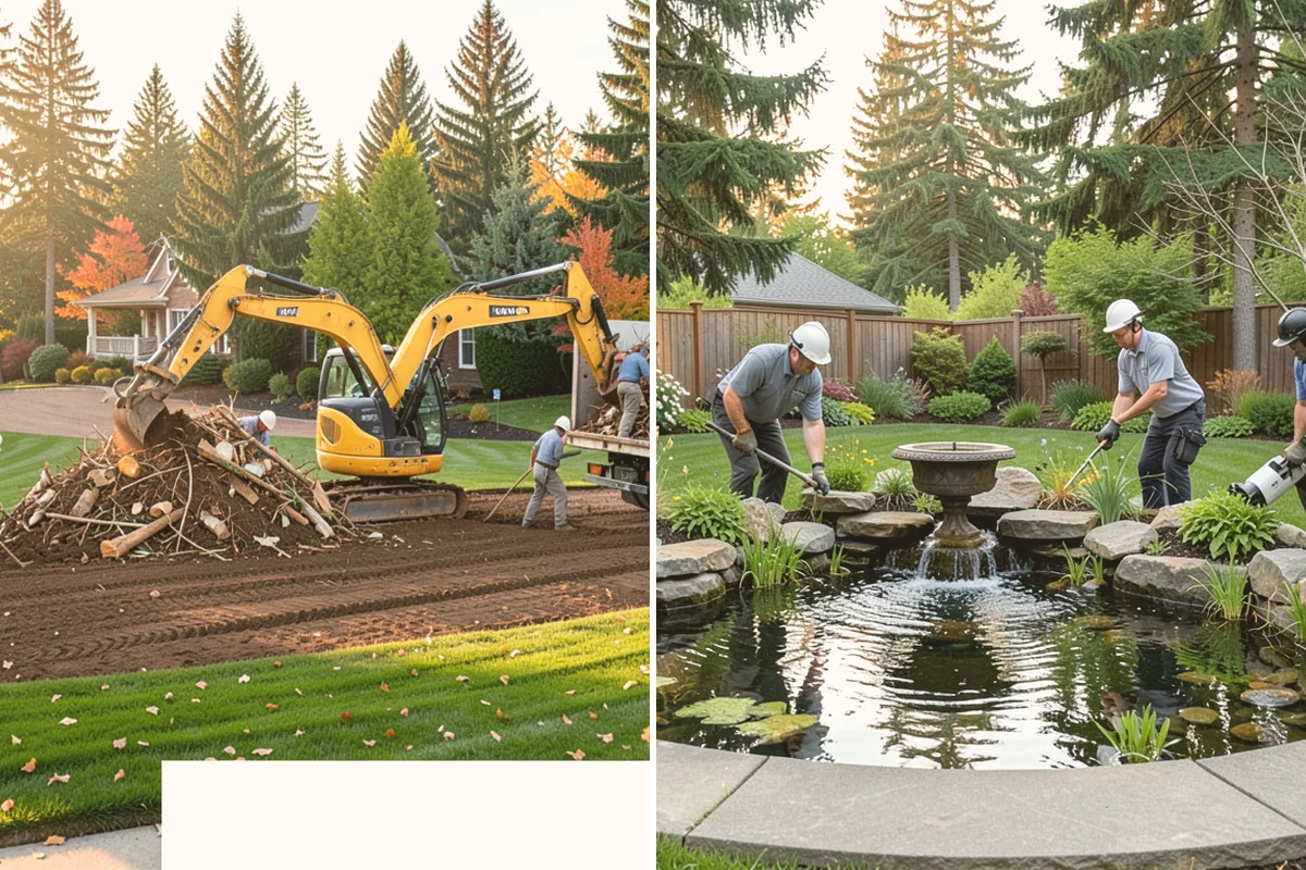 Lawn Edging in Bothell, King County, WA - Mark the edge line along hardscapes and beds
