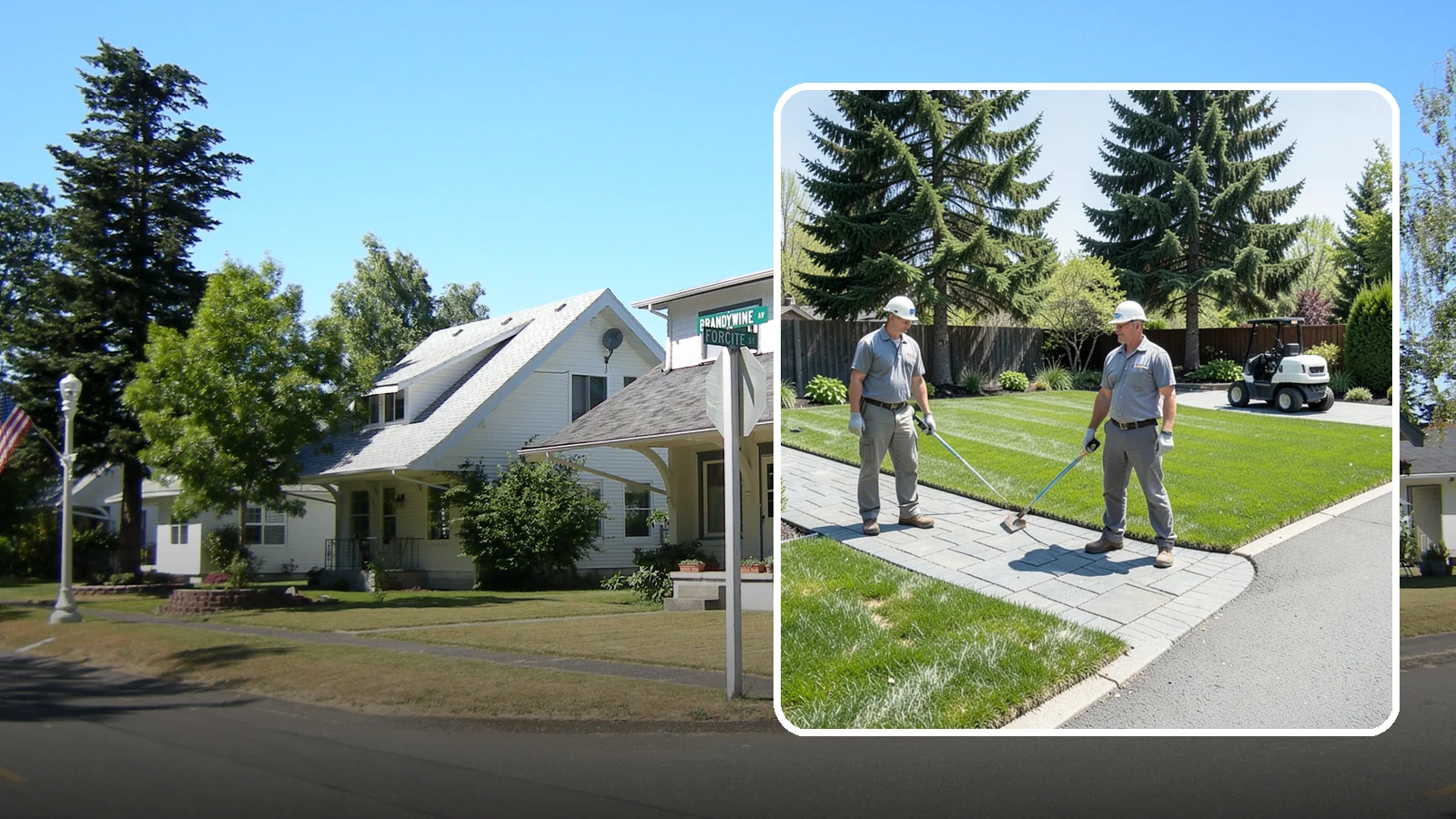 Lawn Edging in DuPont, Pierce County, WA - Crisp lawn edges that give your yard a clean, finished border along walkways, driveways, and beds.