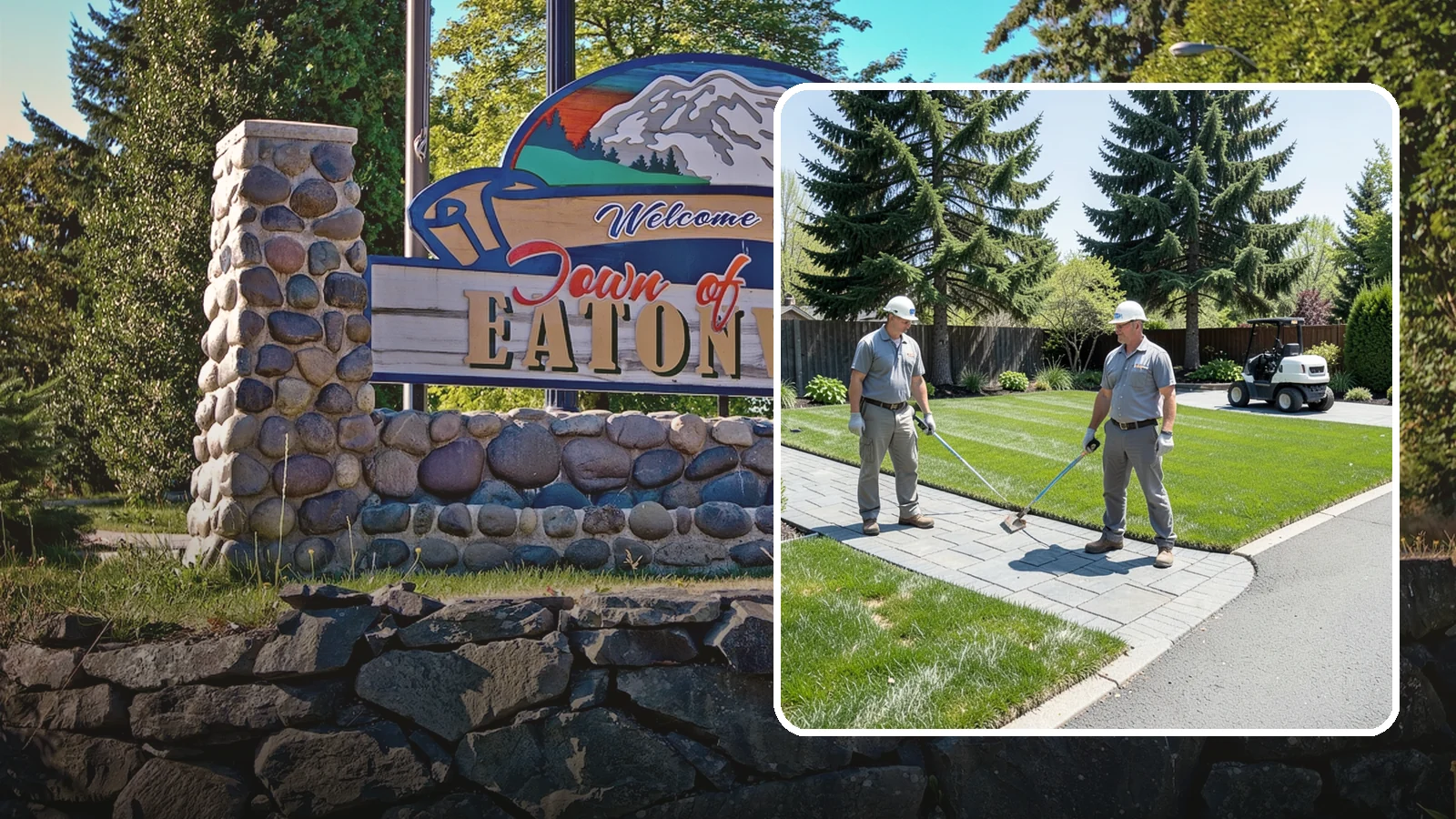 Lawn Edging in Eatonville, Pierce County, WA - Crisp lawn edges that give your yard a clean, finished border along walkways, driveways, and beds.