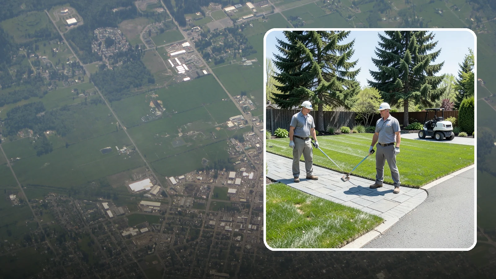 Lawn Edging in Enumclaw, King County, WA - Crisp lawn edges that give your yard a clean, finished border along walkways, driveways, and beds.