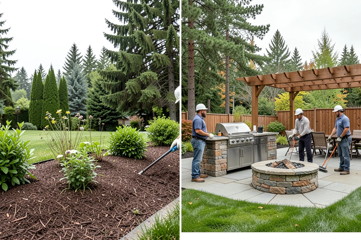 Lawn Edging in Enumclaw, King County, WA - Mark the edge line along hardscapes and beds