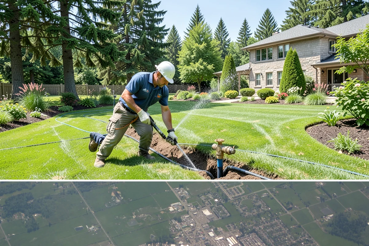 Lawn Edging in Enumclaw, King County, WA - Best maintained through the growing season alongside regular mowing