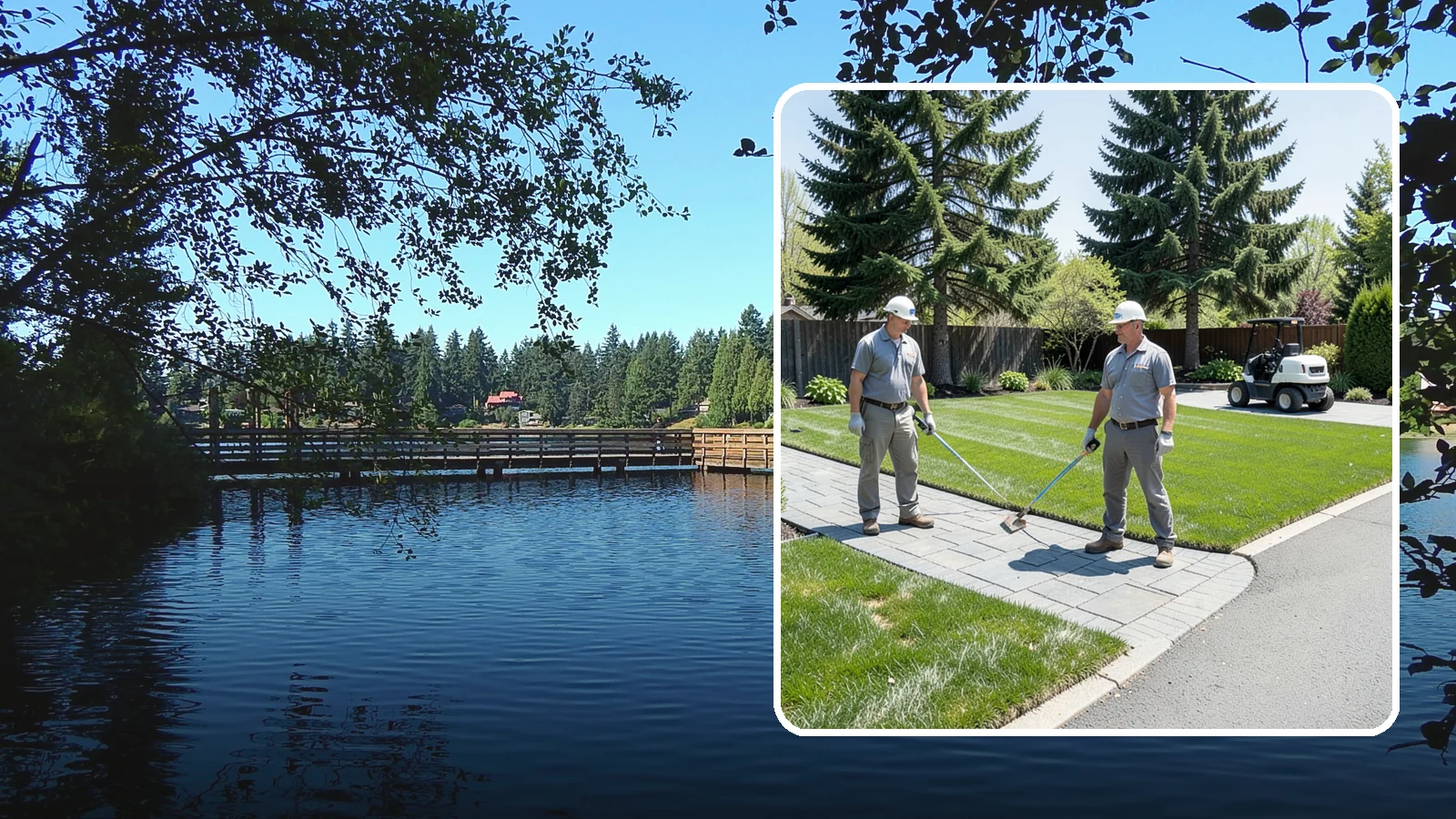 Lawn Edging in Federal Way, King County, WA - Crisp lawn edges that give your yard a clean, finished border along walkways, driveways, and beds.