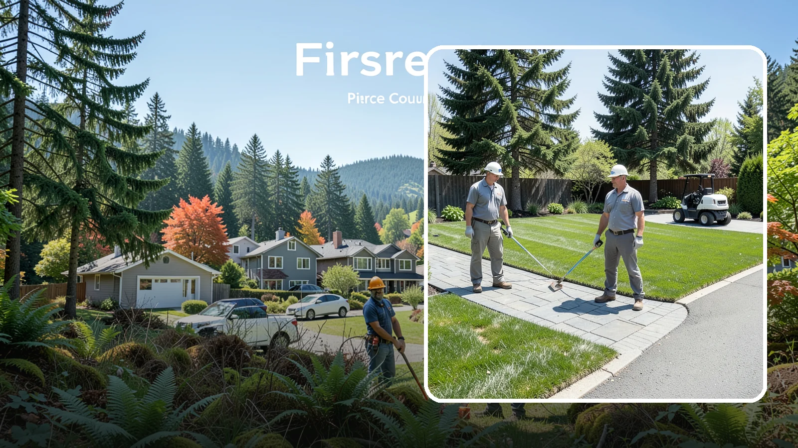 Lawn Edging in Fircrest, Pierce County, WA - Crisp lawn edges that give your yard a clean, finished border along walkways, driveways, and beds.