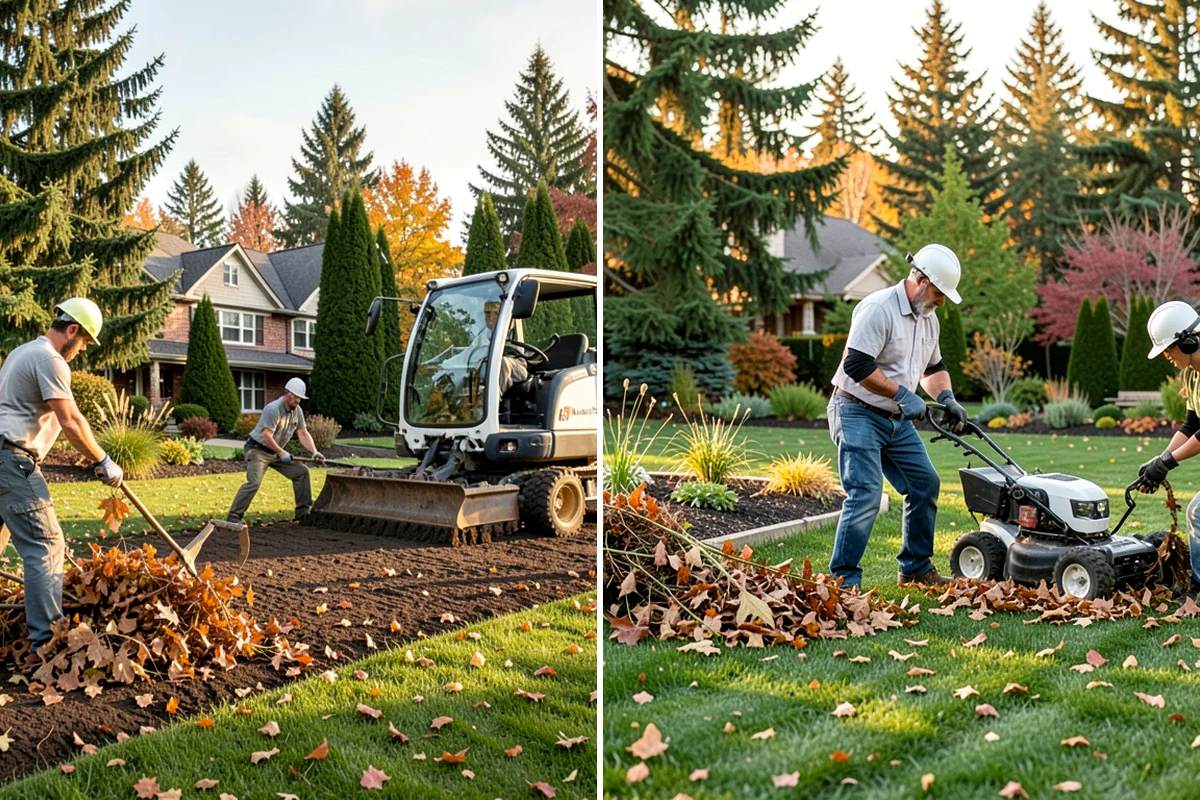 Lawn Edging in Gig Harbor, Pierce County, WA - Mark the edge line along hardscapes and beds