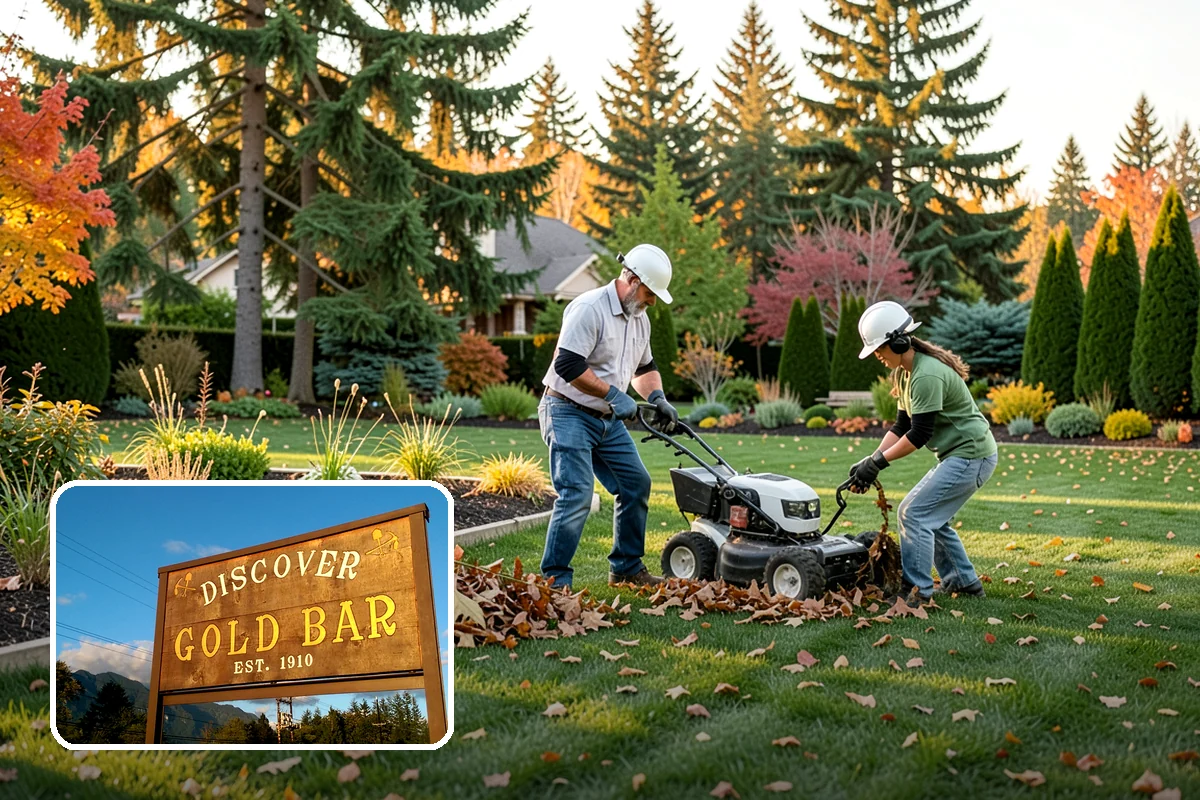 Lawn Edging in Gold Bar, Snohomish County, WA - Sharp defined borders that frame the whole yard