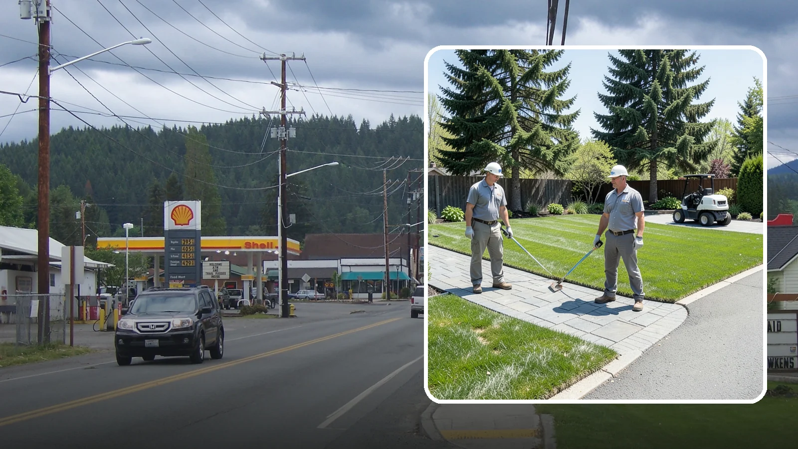 Lawn Edging in Granite Falls, Snohomish County, WA - Crisp lawn edges that give your yard a clean, finished border along walkways, driveways, and beds.
