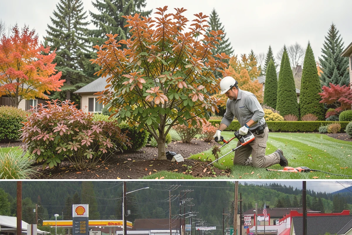 Lawn Edging in Granite Falls, Snohomish County, WA - Best maintained through the growing season alongside regular mowing