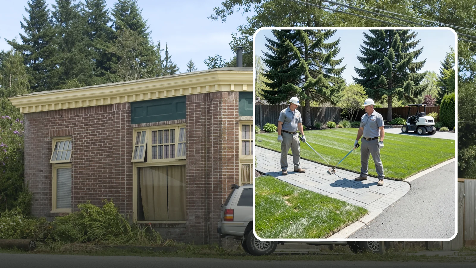Lawn Edging in Hamilton, Skagit County, WA - Crisp lawn edges that give your yard a clean, finished border along walkways, driveways, and beds.