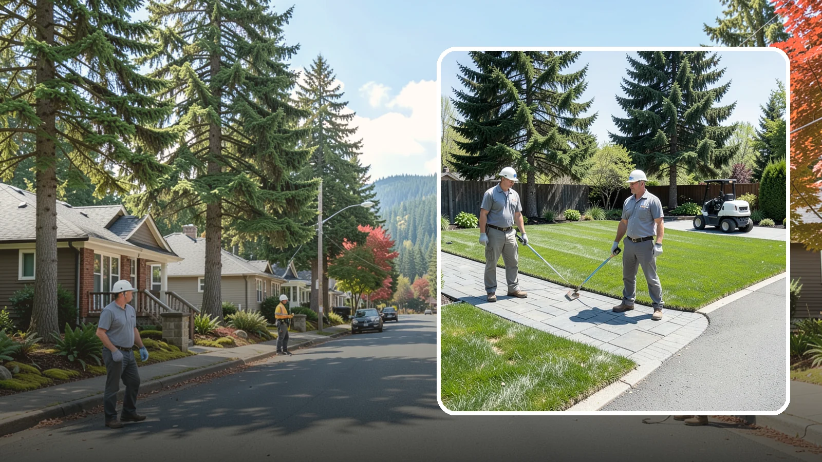 Lawn Edging in Hunts Point, King County, WA - Crisp lawn edges that give your yard a clean, finished border along walkways, driveways, and beds.