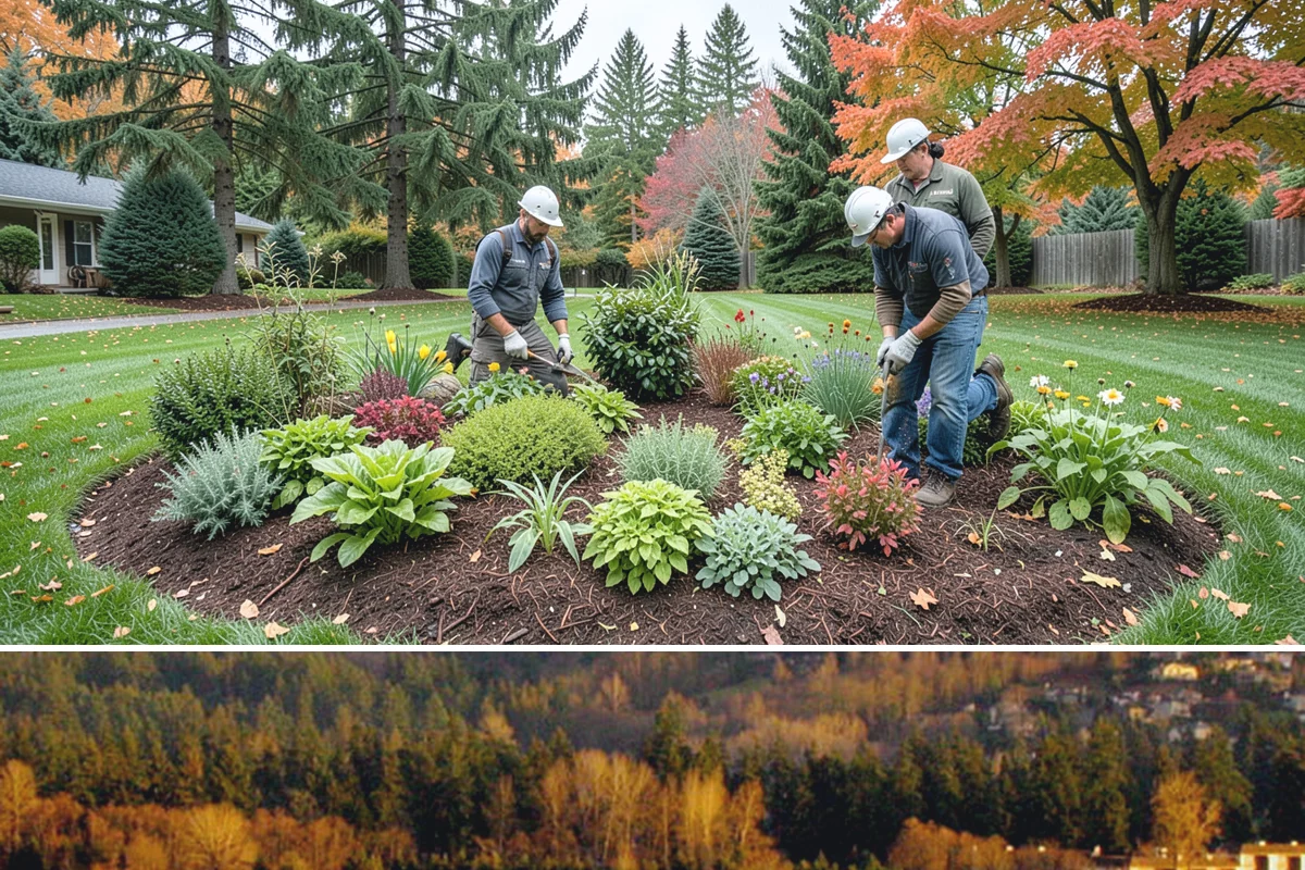 Lawn Edging in Kenmore, King County, WA - Best maintained through the growing season alongside regular mowing