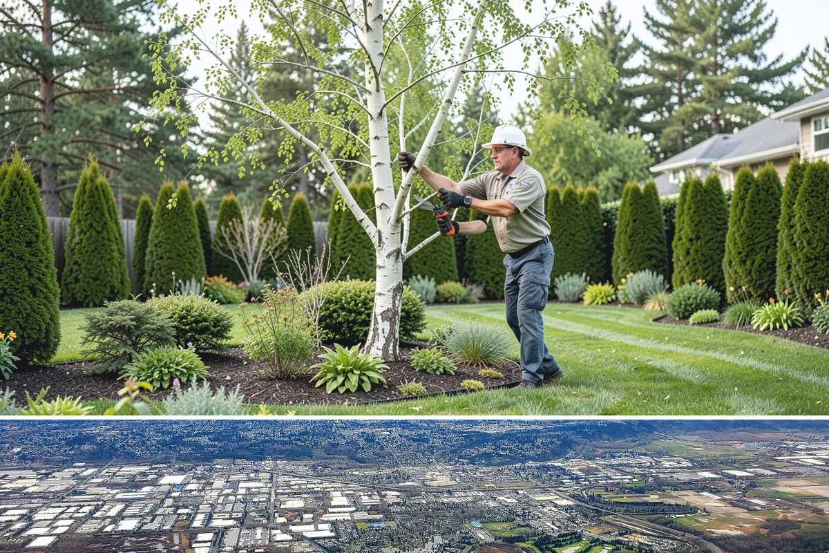 Lawn Edging in Kent, King County, WA - Best maintained through the growing season alongside regular mowing