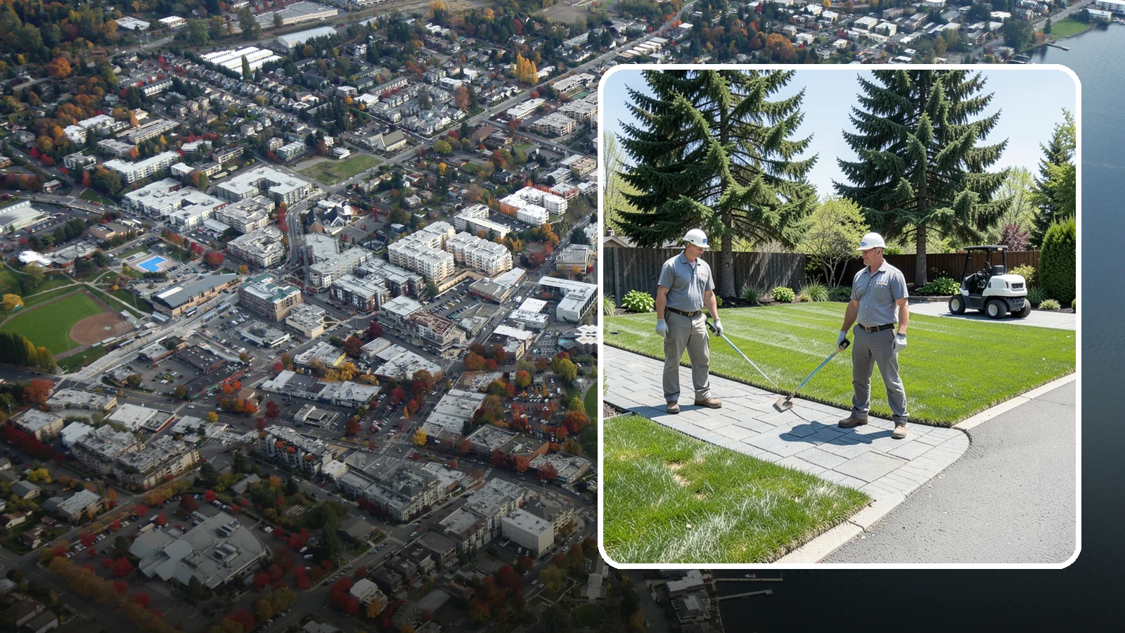 Lawn Edging in Kirkland, King County, WA - Crisp lawn edges that give your yard a clean, finished border along walkways, driveways, and beds.