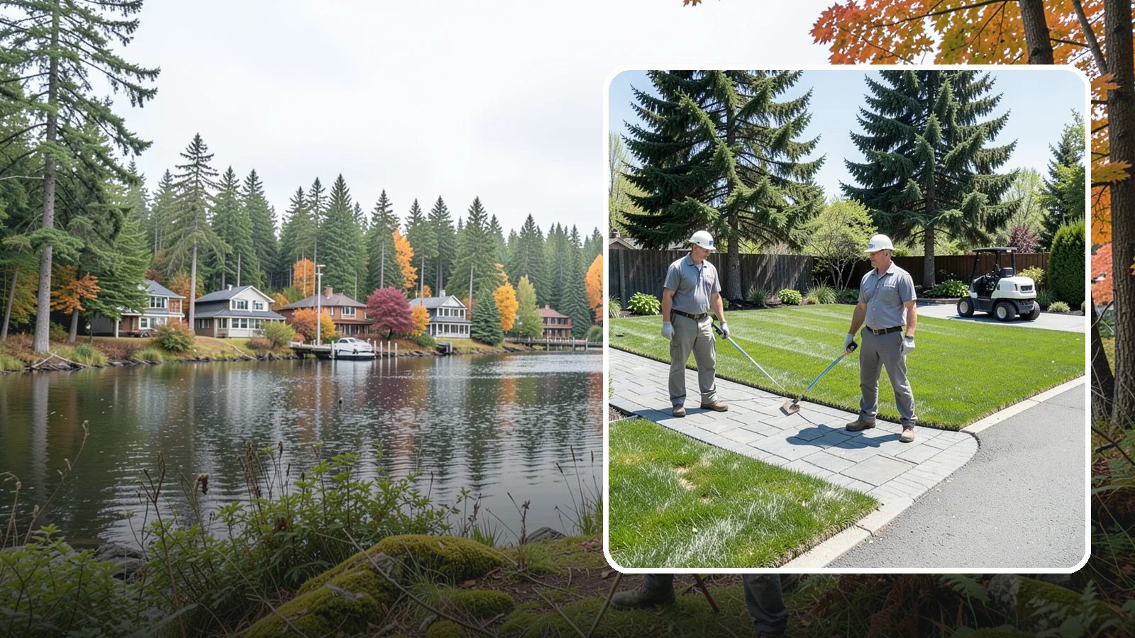 Lawn Edging in La Conner, Skagit County, WA - Crisp lawn edges that give your yard a clean, finished border along walkways, driveways, and beds.