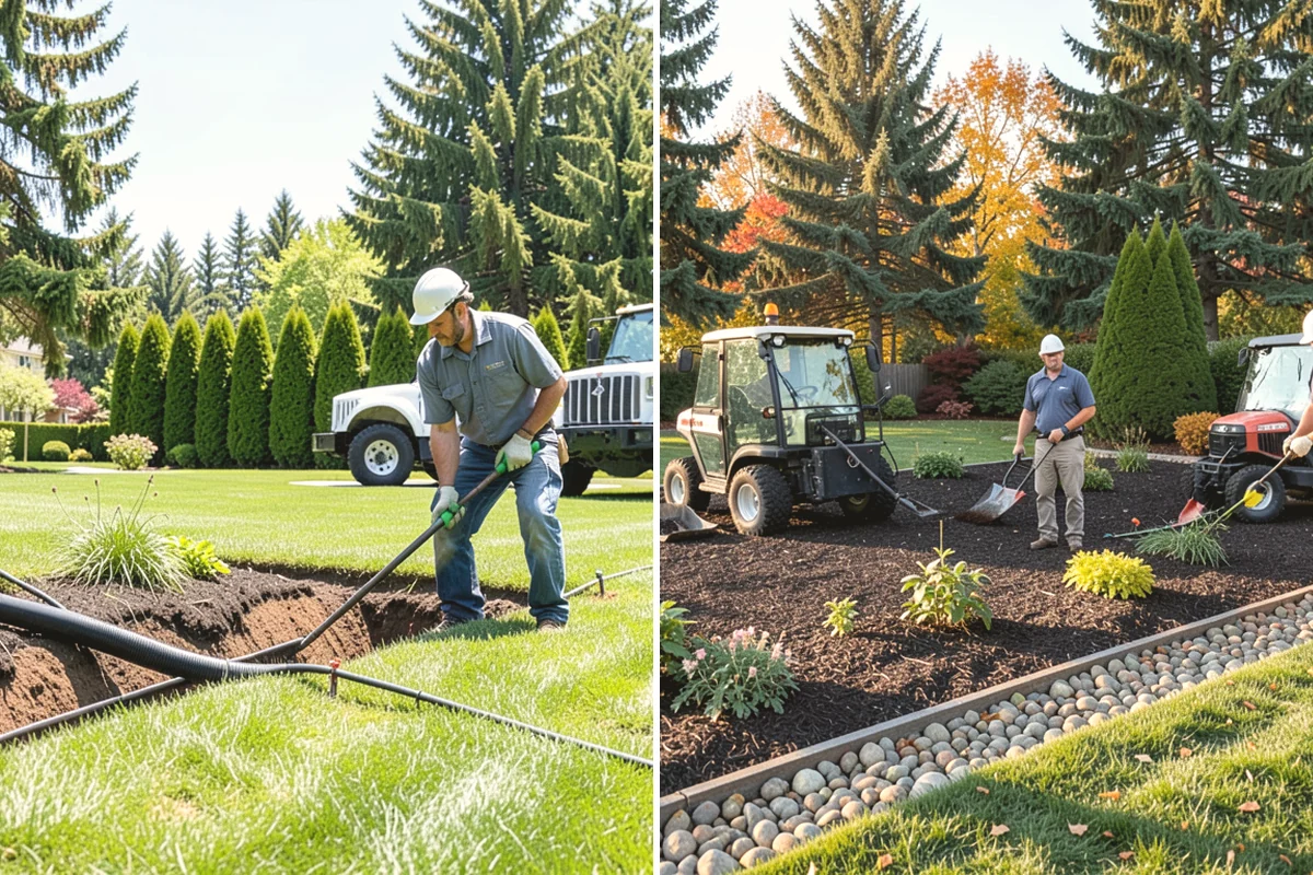 Lawn Edging in Lake Stevens, Snohomish County, WA - Mark the edge line along hardscapes and beds