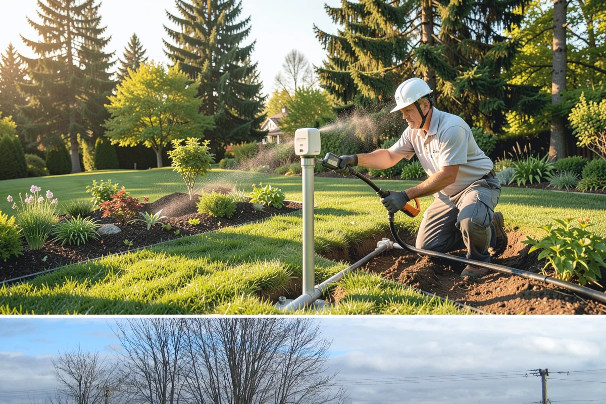 Lawn Edging in Langley, Island County, WA - Best maintained through the growing season alongside regular mowing