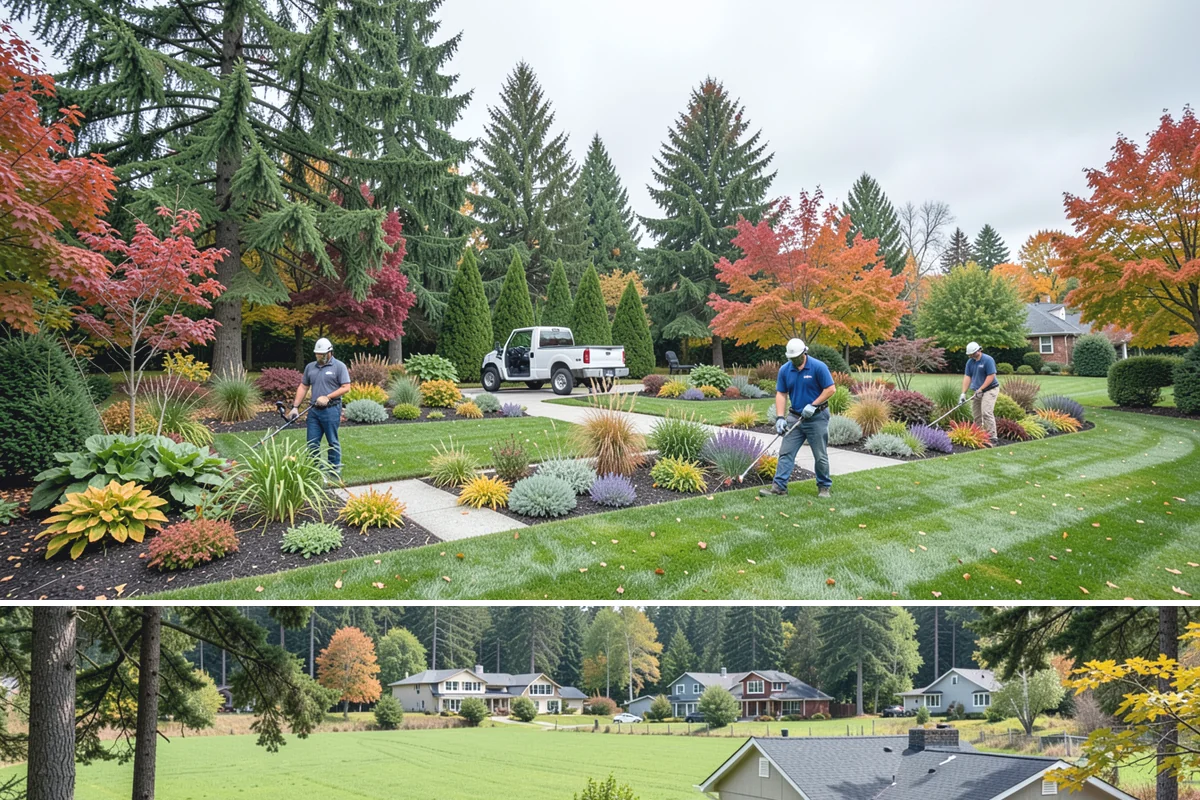 Lawn Edging in Lyman, Skagit County, WA - Best maintained through the growing season alongside regular mowing