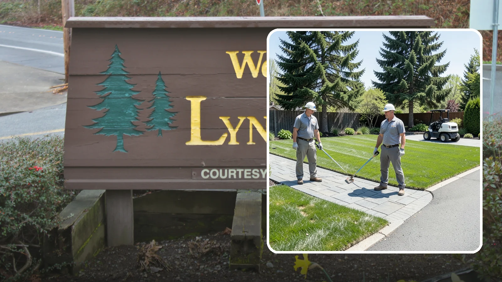 Lawn Edging in Lynnwood, Snohomish County, WA - Crisp lawn edges that give your yard a clean, finished border along walkways, driveways, and beds.