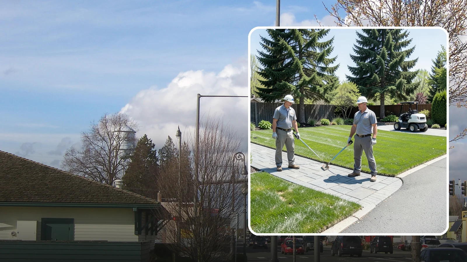 Lawn Edging in Marysville, Snohomish County, WA - Crisp lawn edges that give your yard a clean, finished border along walkways, driveways, and beds.