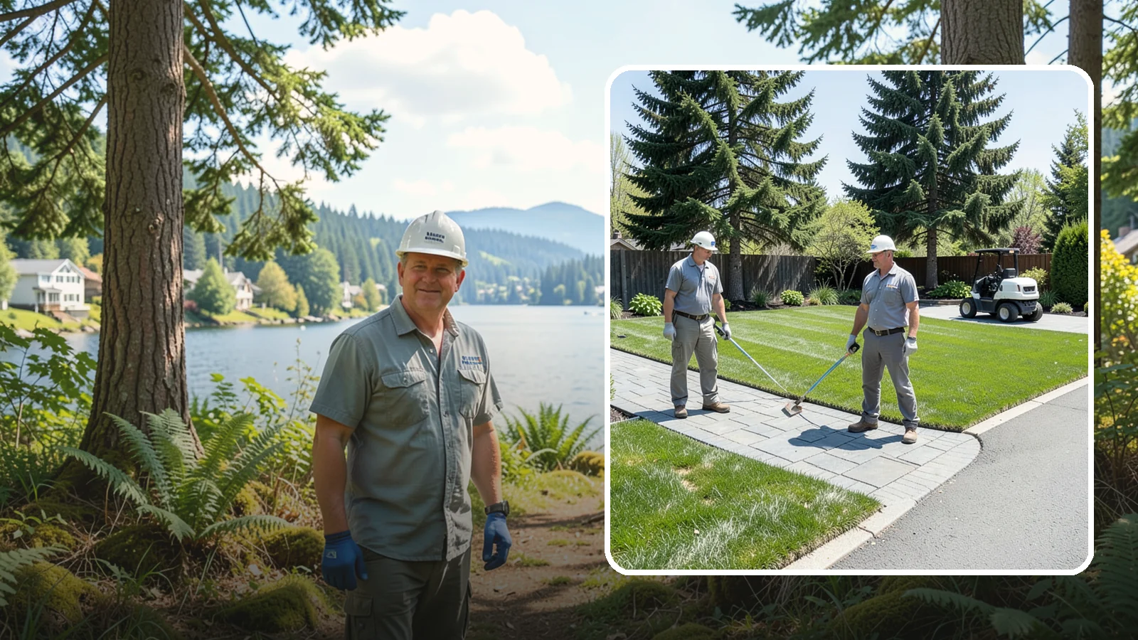 Lawn Edging in Milton, King County, WA - Crisp lawn edges that give your yard a clean, finished border along walkways, driveways, and beds.