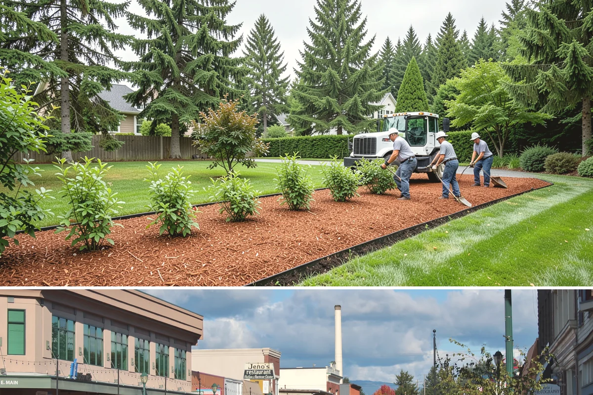 Lawn Edging in Monroe, Snohomish County, WA - Best maintained through the growing season alongside regular mowing
