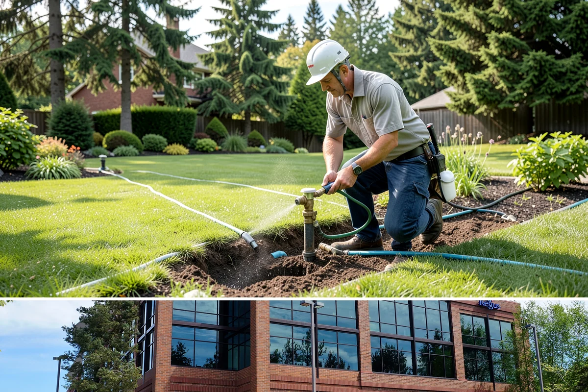 Lawn Edging in Mountlake Terrace, Snohomish County, WA - Best maintained through the growing season alongside regular mowing