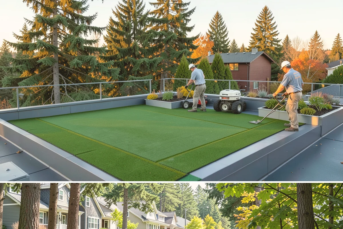 Lawn Edging in Normandy Park, King County, WA - Best maintained through the growing season alongside regular mowing