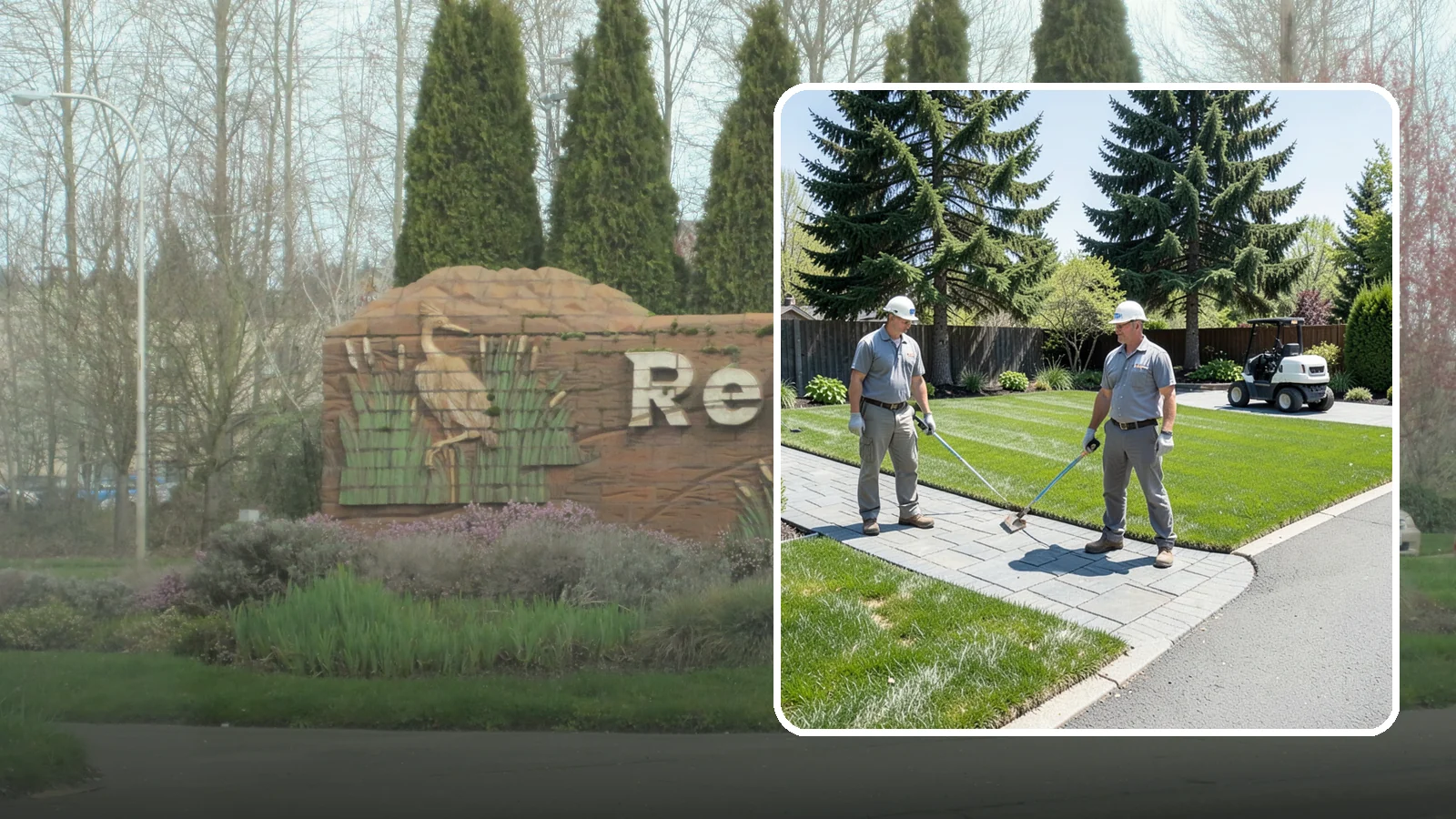 Lawn Edging in Renton, King County, WA - Crisp lawn edges that give your yard a clean, finished border along walkways, driveways, and beds.